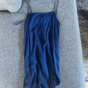 Motel navy blue dress, SO CUTE! Never worn